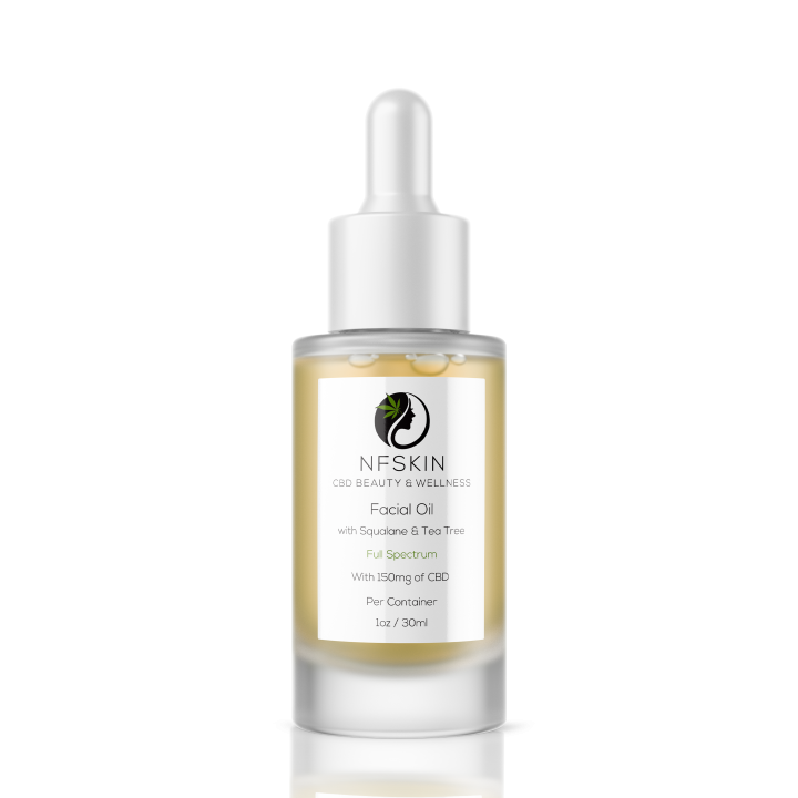 Facial Oil + Squalene and Tea Tree Oil